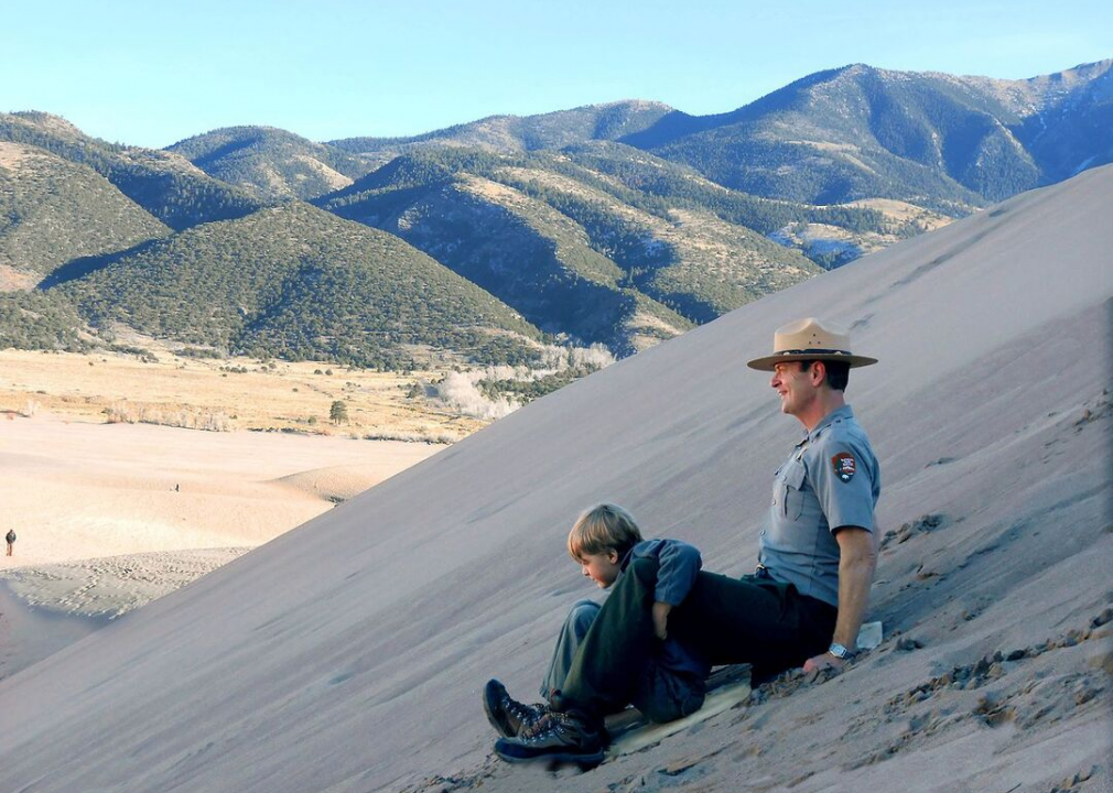 #32. Great Sand Dunes: Go sandboarding